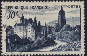 France - 1951 - Scott #658 - used - Bontemps Castle Arbois