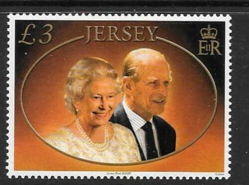 JERSEY SG1349 2997 DIAMOND WEDDING MNH 