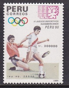 Peru (1990) Sc 996 MNH