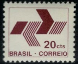 ZAYIX -1972 Brazil #1216 MNH - Post Office Emblem