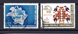 India 634-635 used
