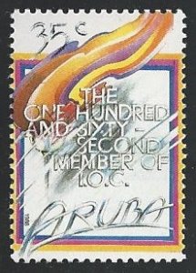 Aruba #38 35c 162nd Member of IOC ~ MNH