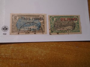 French Polynesia  #  70-71   used
