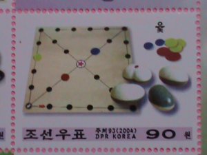 ​KOREA STAMP 2004 SC#4364 TRITIONAL KOREAN  CHESS  MNH SHEET-RARE.