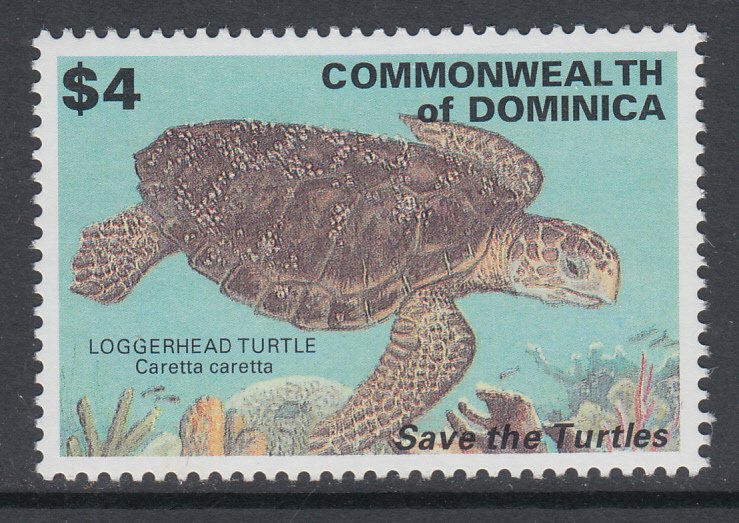 Dominica 1554 Turtle MNH VF