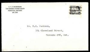 Canada #12883 - 6c Centennial precancel- 6c franking pays the domestic printed