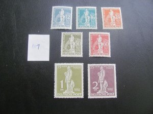 BERLIN 1949 MNH   SC 9N35-41 SET  XF $575.00 (117)