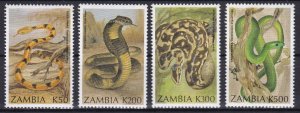 Zambia, Fauna, Reptiles MNH / 1994