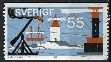 Sweden; 1969: Sc. # 836: Used Single Stamp