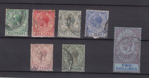 Gibraltar KGV 1912 Set To 2/- SG82 Fine Used BP9365