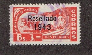 Venezuela  1943   383  Used