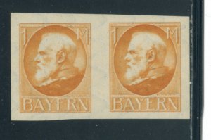 Bavaria 232v  MNH pair Michel 163I without overprint cgs