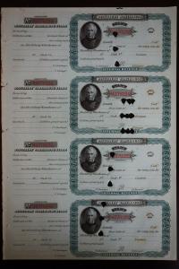 US 1878 Distillery Revenue Stamp Pages 