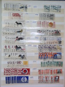 Czechoslovakia Collection Series and Commemoratives Stamps Used LR104P15-