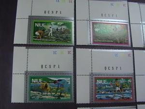 NIUE # 222-231-MINT/NEVER HINGED--COMPLETE SET/ PLATE # SINGLES--QEII---1978