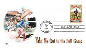 #4341 Take Me Out to the Ballgame QCR FDC