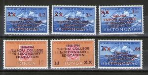 Tonga 146-151 MNH