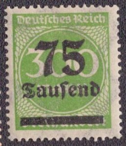 Germany 250 1923 MH