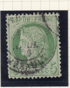 France 1871-76 Early Issue Fine Used 5c. 261194