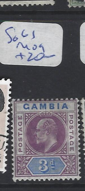 GAMBIA (P0106B)  KE 3D  SG 61   MOG