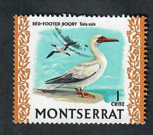 Montserrat #231 used single