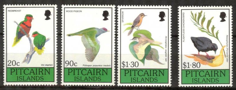 Pitcairn Islands 1990 Birds BIRDPEX'90 Set of 4 MNH