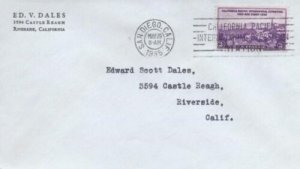 773 3c CAL-PACIFIC INT'L EXPO. - Dales cornercard 