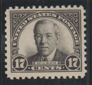 U.S. Scott #623 Wilson Stamp - Mint Single