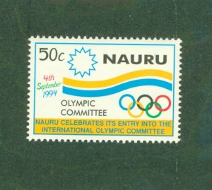 NAURU 421 MNH BIN $0.60