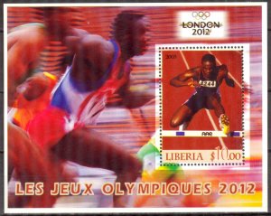 Liberia 2005 Olympics Games London 2012 S/S MNH