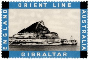 (I.B) Australia Cinderella : Orient Line (Gibraltar)