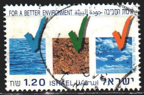 Israel. 1993. 1277. Environmental protection. USED.