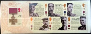 Great Britain 2006 - Victoria  Cross Recipients MNH Sheet  # 2399c