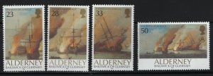 ALDERNEY  65-68   MNH   SET