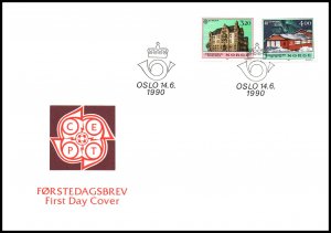 Norway 980-981 Europa U/A FDC