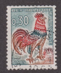 France 1024b Gallic Cock 1965