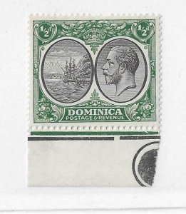 Dominica Sc #65  1/2p  NH VF