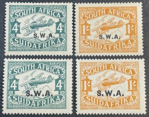 SOUTH WEST AFRICA # C1-C4--MINT/HINGED---COMPLETE SET--AIR-MAIL---1930