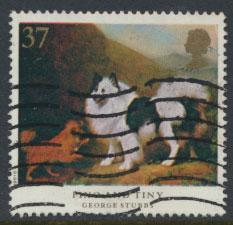 Great Britain SG 1535  Used  - Dogs George Stubbs Painting