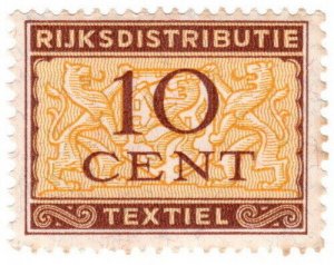 (I.B) Netherlands Revenue : Textiel 10c (German Occupation)