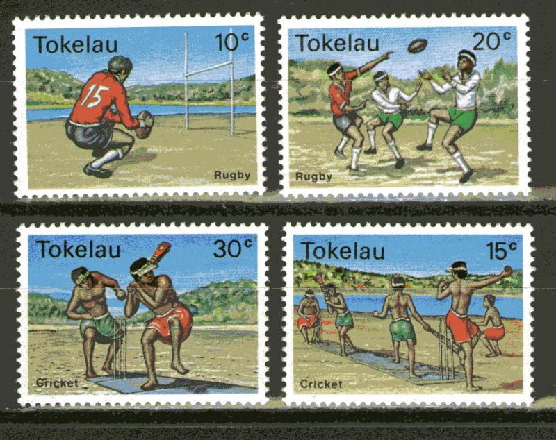 Tokelau 69-72 MNH