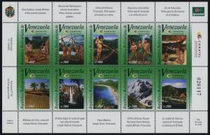 Venezuela 1632 MNH Amazonian Children, Mountains, Angel Falls