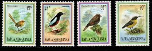 PAPUA NEW GUINEA SG683/6 1993 SMALL BIRDS MNH