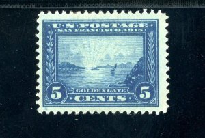 USAstamps Unused FVF US 1913 Panama-Pacific Scott 399 OG MHR 