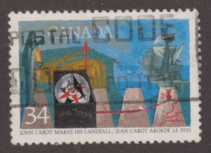 Canada 1106 John Cabot 34¢ 1986