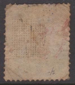 USA 1867 12c Washington With Grill Used Copy 1