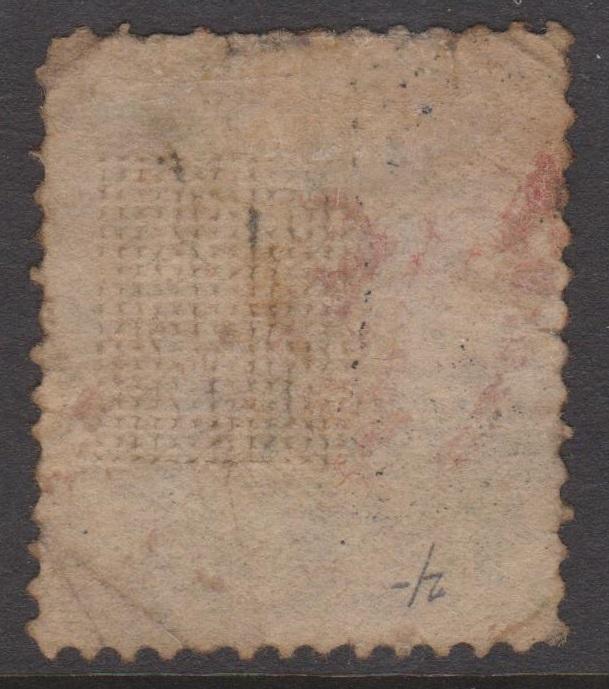 USA 1867 12c Washington With Grill Used Copy 1