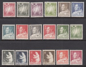 Greenland 48-65 MNH VF