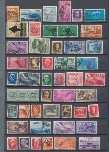 ITALY Mid Period Used (Apx 155+Stamps) UK909