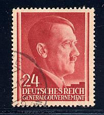 Poland under German occupation Scott # N83, used